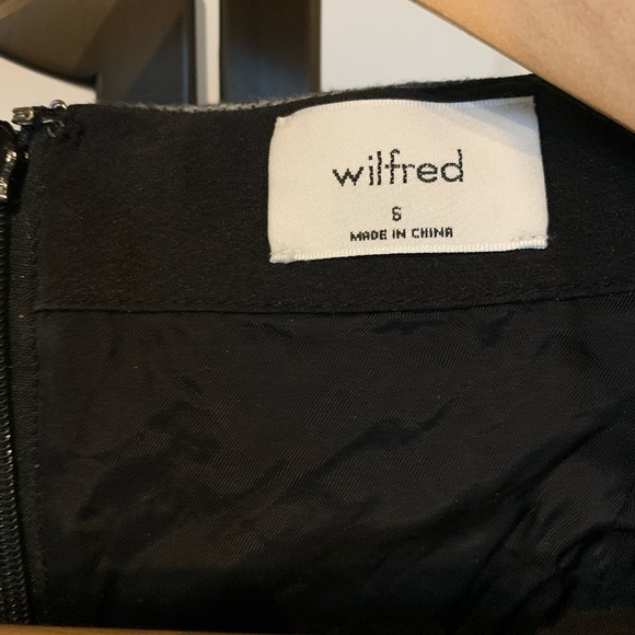 Wilfred Wool Wrap-Front Skirt, Size 6 - Picture 3 of 6